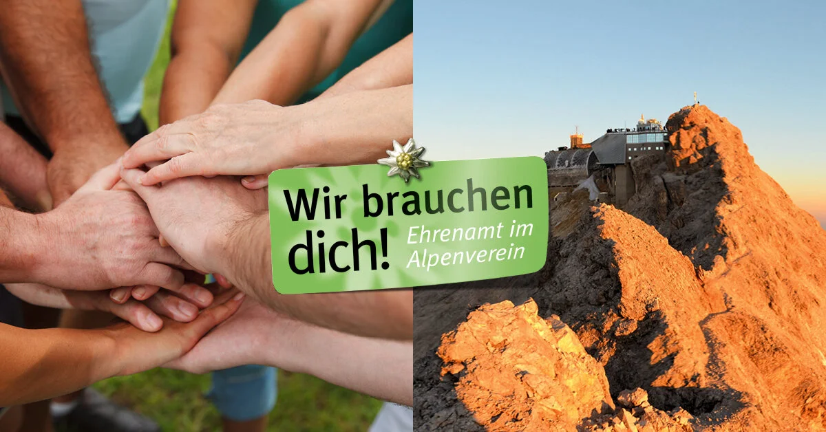 Bildmotiv "Ehrenamt: Wir brauchen Dich" - Imagefoto | © DAV